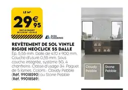 Tout faire matériaux ALSA FLOORING Revêtement de sol vinyle rigide neoclick 55 dalle offre
