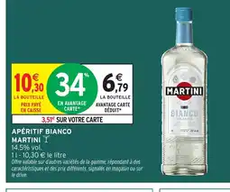 Intermarché MARTINI Apéritif bianco offre