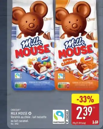 ALDI CHOCEUR Milk mouse offre