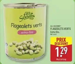 ALDI ALL SEASONS Flageolets verts offre