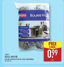 ALDI TWIDO Boule inox offre