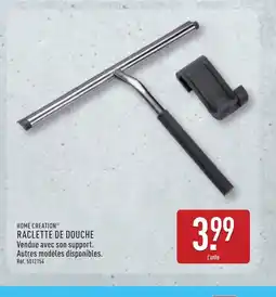 ALDI HOME CREATION Raclette de douche offre