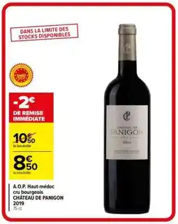 Carrefour Market CHÂTEAU DE PANIGON 2019 offre