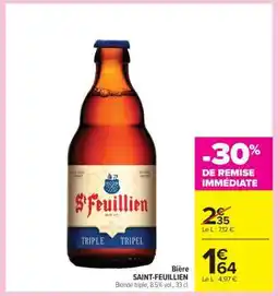 Carrefour Market Bière SAINT-FEUILLIEN offre