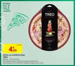 Intermarché PIZZA LA CAPRICCIOSA TREO offre