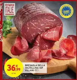 Intermarché BRESAOLA DELLA VALTELLINA IGP VILLANI offre