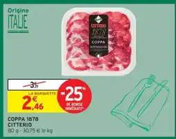 Intermarché COPPA 1878 CITTERIO offre