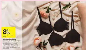 Carrefour Soutiens-gorge femme offre