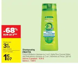 Carrefour Shampooing FRUCTIS offre