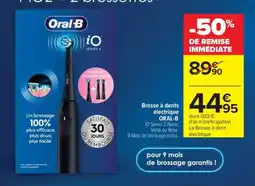 Carrefour Brosse à dents électrique Oral-B offre