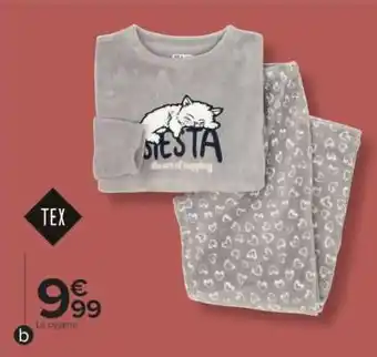 Carrefour Le pyjama offre