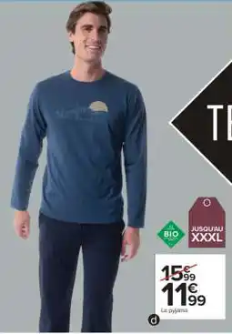 Carrefour Le pyjama offre