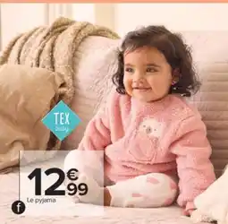 Carrefour Le pyjama offre