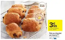Carrefour Market Pain au chocolat pur beurre offre