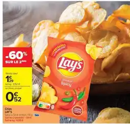 Carrefour Market CHIPS “LAY’S” offre