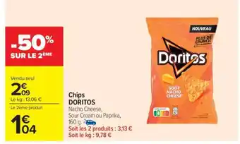 Carrefour Market Chips 'Doritos' offre