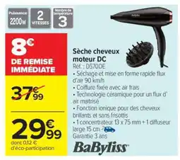 Carrefour Market Sèche cheveux moteur DC offre