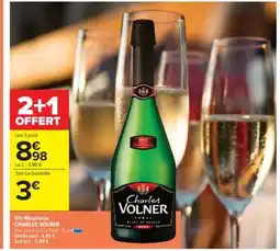 Carrefour Market Vin Mousseux Charles Volner offre