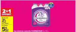Carrefour COURMAYEUR Eau minérale naturelle offre