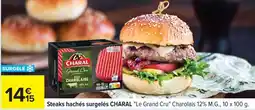 Carrefour Steaks hachés surgelés CHARAL offre