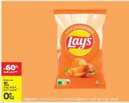 Carrefour Chips LAY'S Cheeseburger offre