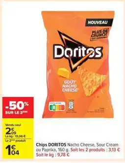 Carrefour Chips 'Doritos' offre