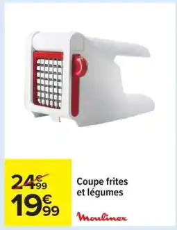 Carrefour Coupe frites et légumes offre
