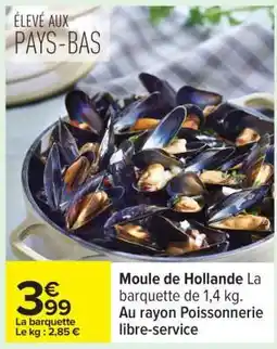 Carrefour MOULE DE HOLLANDE offre