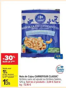 Carrefour Noix de Cajou CARREFOUR CLASSIC! offre