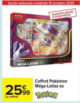 Carrefour Coffret Pokémon Méga-Latias ex offre