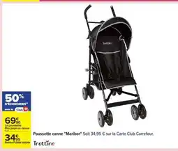 Carrefour Poussette canne Maribor offre