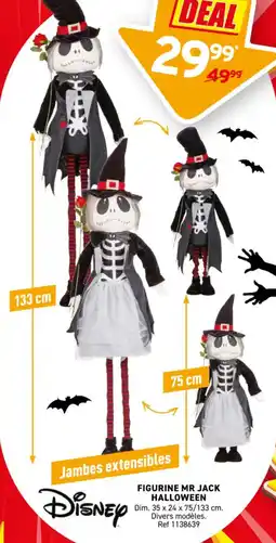 Trafic Figurine mr jack halloween offre