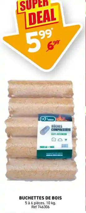 Trafic Buchettes de bois offre