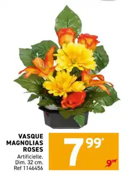 Trafic Vasque magnolias roses offre