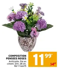 Trafic Composition pensees roses offre