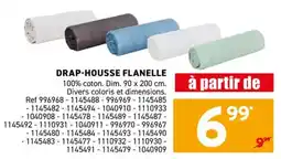 Trafic Drap-housse flanelle offre