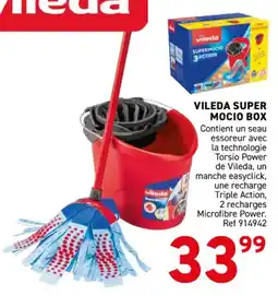 Trafic Vileda super mocio box offre