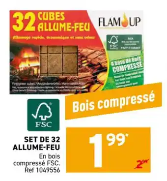 Trafic Set de 32 allume-feu offre