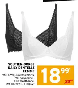 Trafic Soutien-gorge daily dentelle femme offre