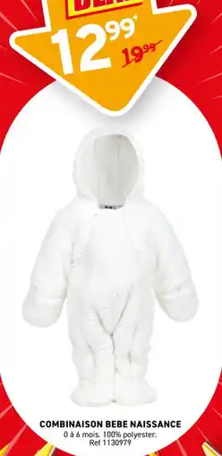 Trafic Combinaison bebe naissance offre