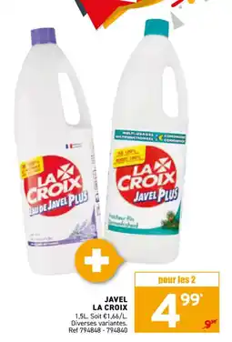 Trafic Javel la croix offre