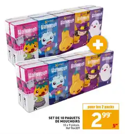 Trafic Set de 10 paquets de mouchoirs offre