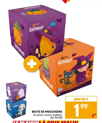 Trafic Boite de mouchoirs offre