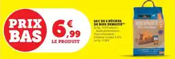Super U Sac de 8 buches de bois densifié offre