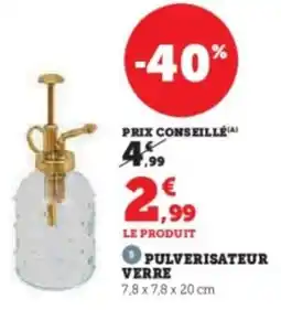 Super U Pulverisateur verre offre