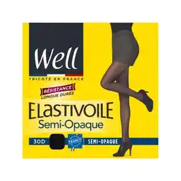 Carrefour WELL Collant Elastivoile semi-opaque offre