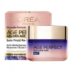 Carrefour L'ORÉAL PARIS Soins Visage Golden Âge offre
