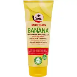 Carrefour CARREFOUR SOFT Shampooing HAIRFRUITS offre
