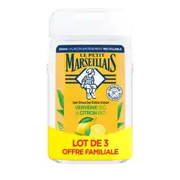 Carrefour LE PETIT MARSEILLAIS Gel douche Offre Familiale offre