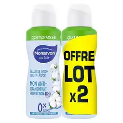 Carrefour MONSAVON Déodorant atomiseur offre